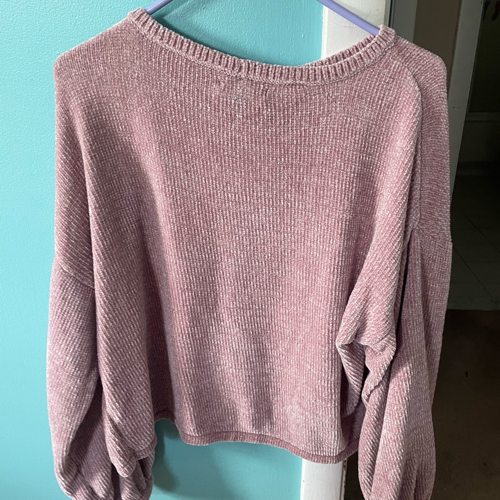 American Eagle chenille sweater